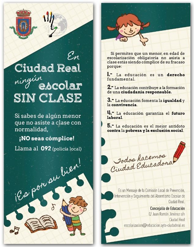 En Ciudad Real ningún escolar sin clase