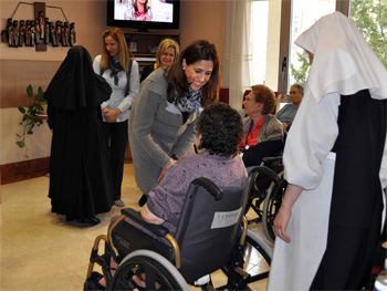 Visita a la Residencia de Santa Teresa Journet