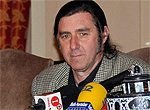 Pedro Lozano presentando el Festival de Cine de Castilla-La Mancha