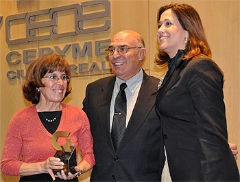 La alcaldesa en los premios empresariales de CEOE CEPYME