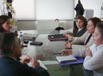 Reunión de la alcaldesa con la presidenta de la protectora de animales
