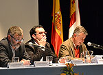 El concejal de Sostenibilidad durante la mesa redonda