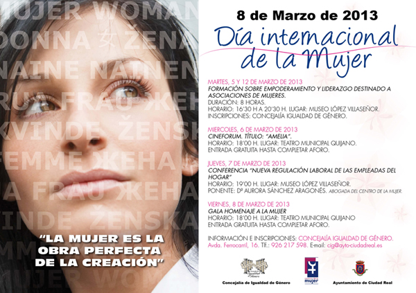 Día Internacional de la Mujer 2013