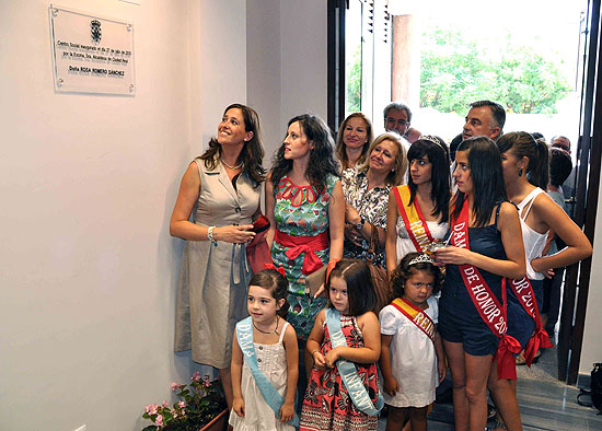 La alcaldesa de Ciudad Real inaugura el nuevo Centro Social de Valverde, que ha tenido un coste de 500.000 euros costeados íntegramente con fondos municipales