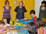 Amparo Messía visita los centros sociales de Pío XII y San Juan de Ávila