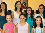 La alcaldesa con las Damas y Dulcineas 2012