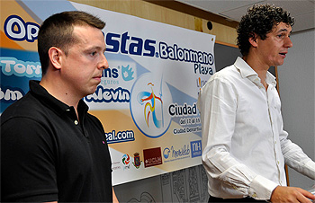 Presentación del Campeonato de Balonmano Playa