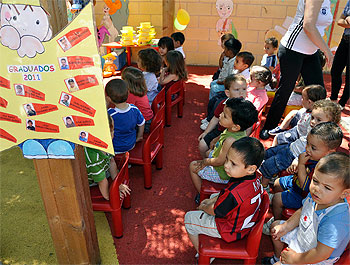 Graduación de los niños