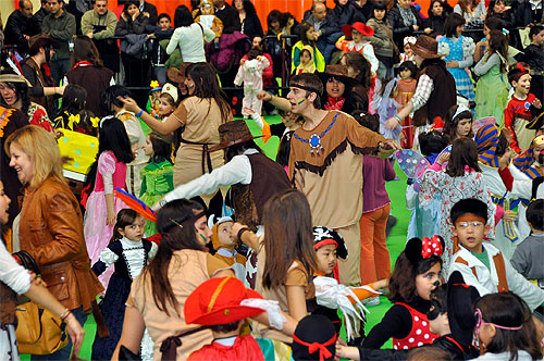 Fiesta del Carnaval infantil y juvenil