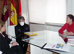 Rosa Romero con Carmen Lozano