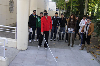 Alumnos de la Escuela de Caminos