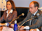 La alcaldesa en el VI Foro de Internacionalización
