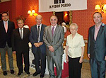 Miguel Ángel Rodríguez en la cena