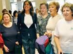 Rosa Romero en la inauguración de los cursos