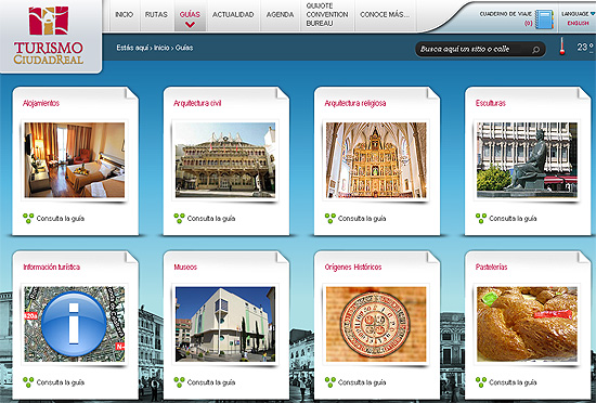 Web de Turismo de ciudad Real