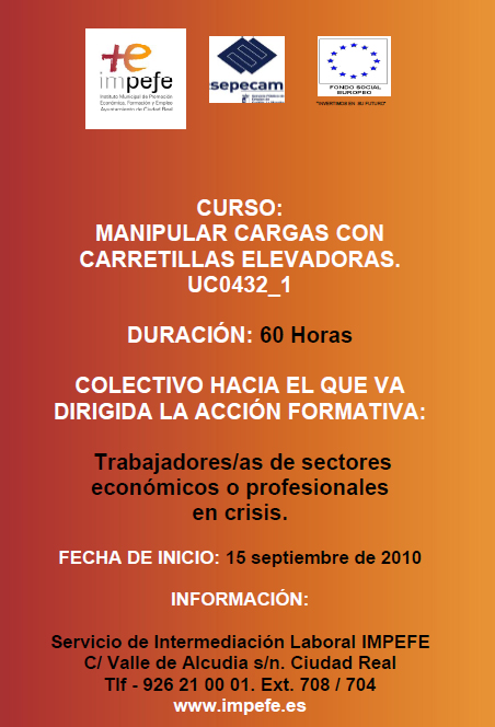 Cartel del curso