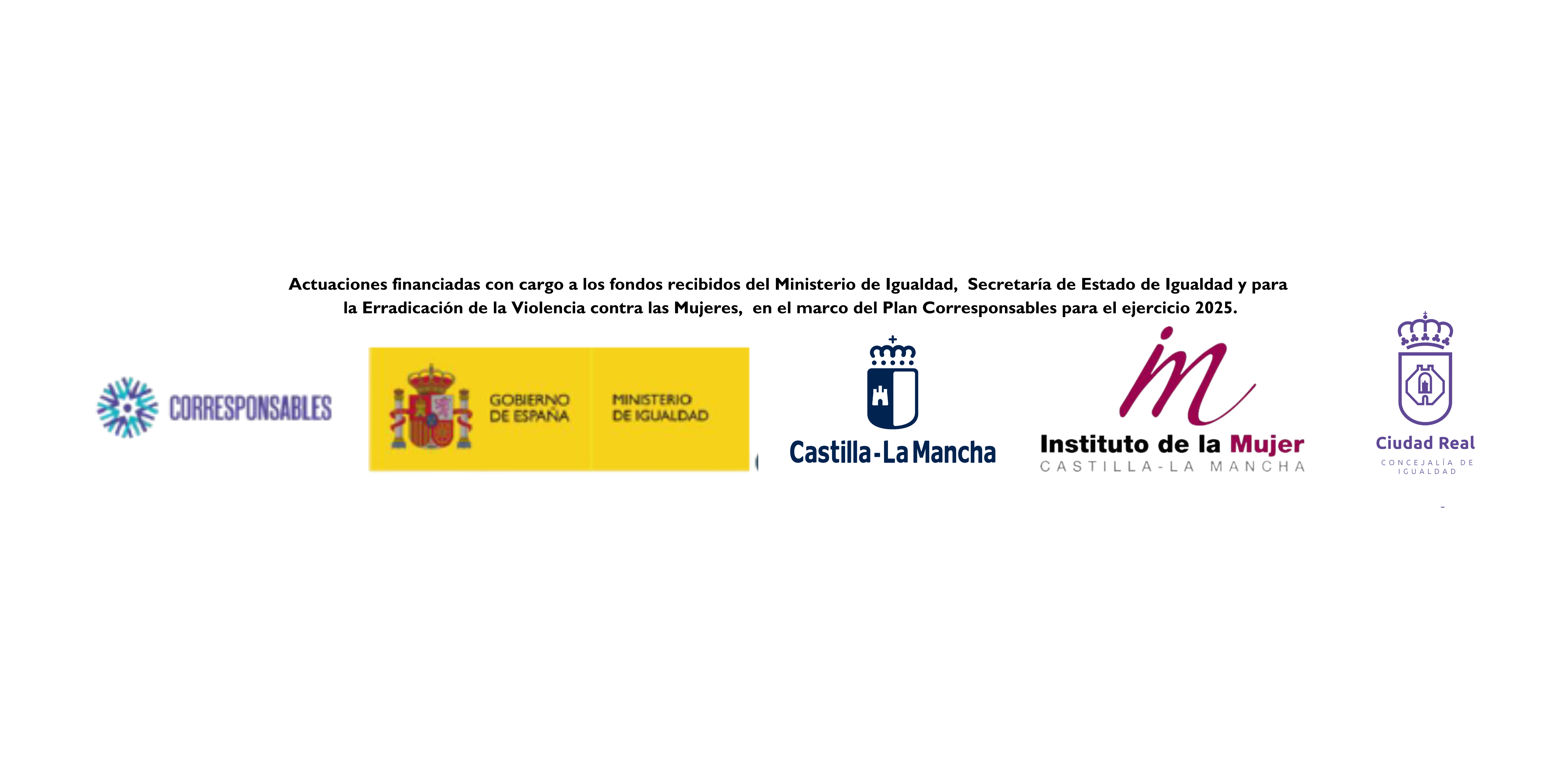 Entidades financiadoras del Plan Corresponsables
