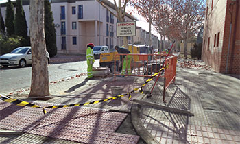 obras calle Brasil