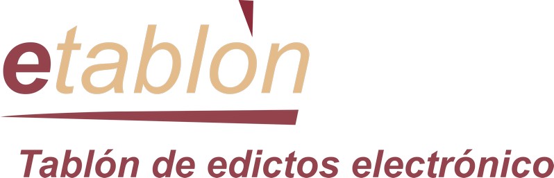 Tablón de edictos